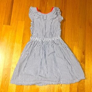 Crewcuts 100% cotton adorable dress with ruffles girls size 8